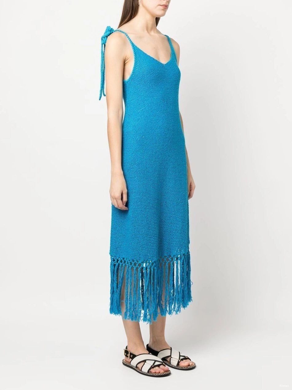 Affordable dress The At midi Sunset Women crochet Alanui Beach 0522